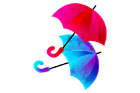 빨간 우산 템플릿