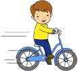 자전거를타는남자아이 템플릿