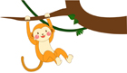 나무에매달린원숭이 템플릿
