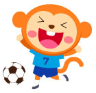 원숭이축구선수 템플릿