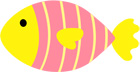 분홍색 물고기 템플릿