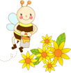 꿀벌과꽃 템플릿