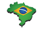 브라질 지도 템플릿