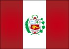 페루 국기 템플릿