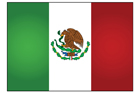 멕시코 국기 템플릿