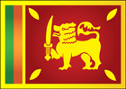 스리랑카 국기 템플릿