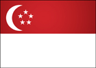 싱가포르 국기 템플릿