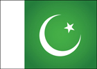 파키스탄 국기 템플릿