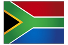 남아프리카공화국 국기 템플릿