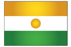 니제르 국기 템플릿