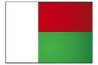 마다가스카르 국기 템플릿