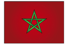 모로코 국기 템플릿