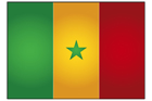 세네갈 국기 템플릿