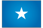 소말리아 국기 템플릿