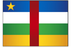 중앙아프리카 공화국 국기 템플릿