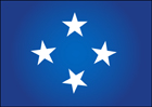 미크로네시아 국기 템플릿