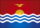 키리바시 국기 템플릿