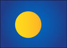 팔라우 국기 템플릿
