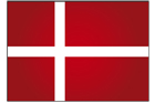 덴마크 국기 템플릿