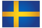 스웨덴 국기 템플릿