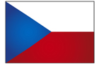 체코 국기 템플릿