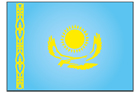 카자흐스탄 국기 템플릿