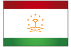 타지키스탄 국기 템플릿