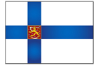 핀란드 국기 템플릿