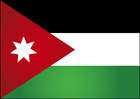 요르단 국기 템플릿