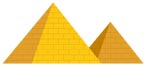 이집트피라미드 템플릿