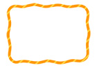 주황색줄무늬글상자 템플릿