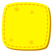 노란색네모글상자 템플릿