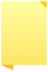 노란색접힌글상자 템플릿