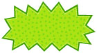 하트패턴초록색말풍선 템플릿