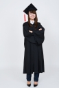 졸업식 의상 입고 있는 여성 템플릿