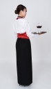 와인잔 들고 있는 여성 바텐더 템플릿